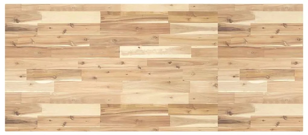 3279742 vidaXL Плот за бюро, необработен, 140x60x4 см, масивно дърво акация