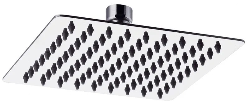 Стационарна душ глава "Алис" ICH 2033/2506, неръждаема стомана, хром, 1 функция, 20x20см