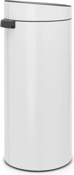 Кош за боклук Brabantia Touch Bin New 649999, 30 л, Безшумно и плавно затваряне, Бял