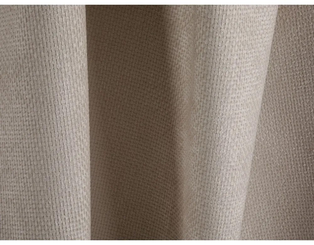 Бежов шенилов сгъваем/с място за съхранение диван 262 cm Tonale – Cosmopolitan Design