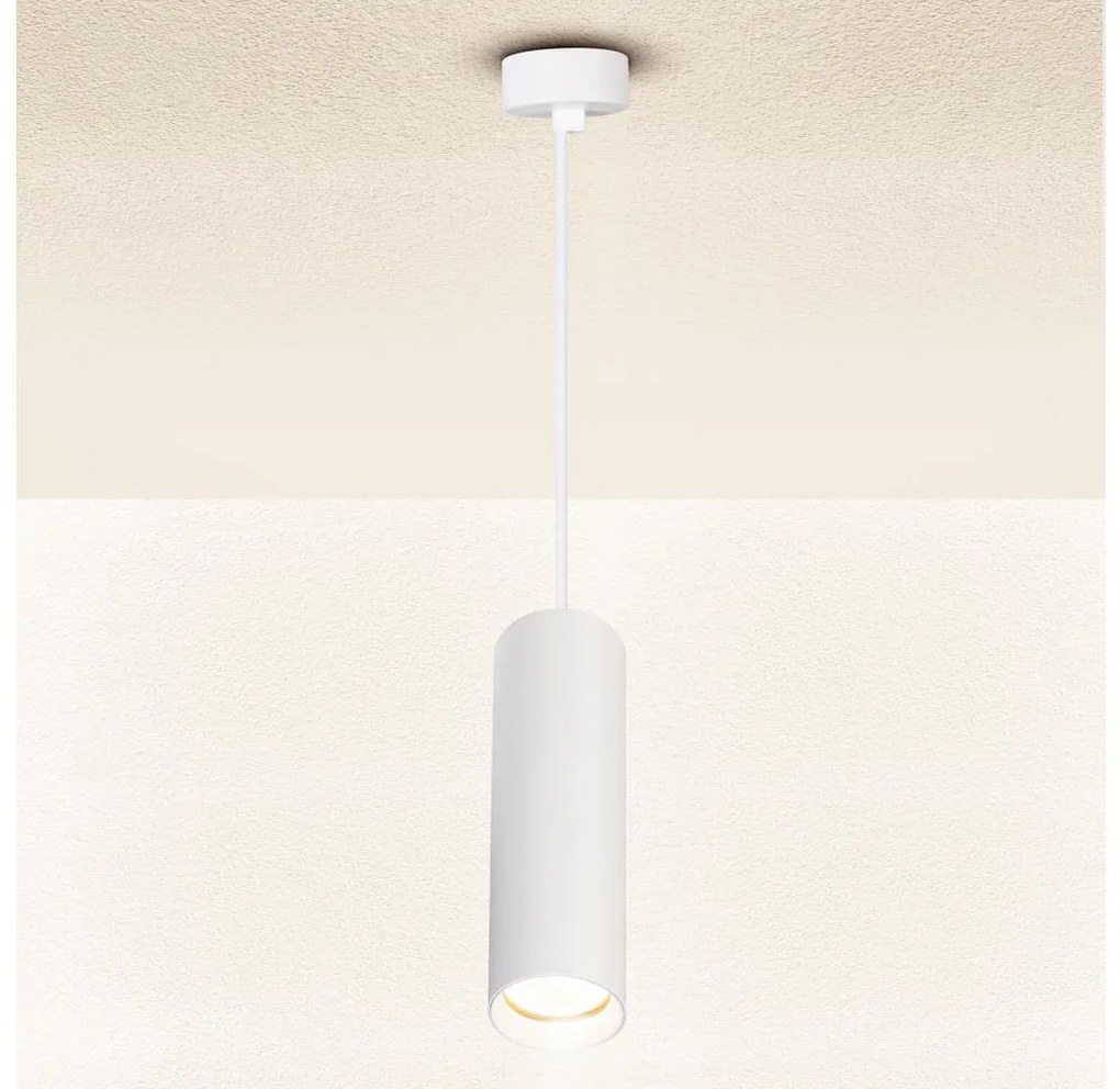 Brilagi - LED димируем пендант на кабел SELE 1xGU10/6,5W/230V бял