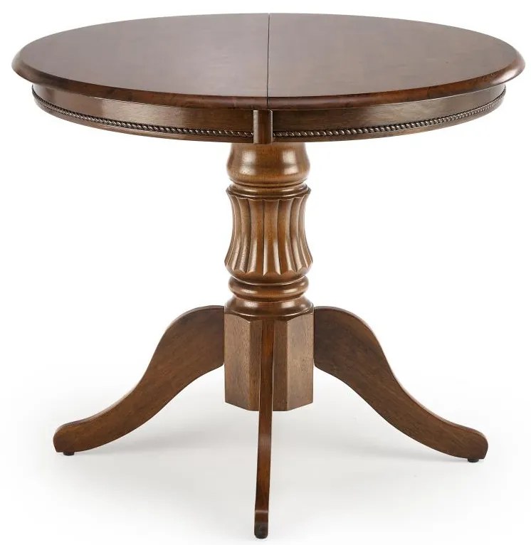 Разтегателна трапезна маса WILLIAM в цвят орех