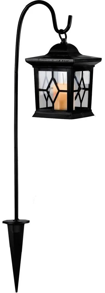 LED слънчев градински фенер, височина 14,5 cm Milan - Star Trading