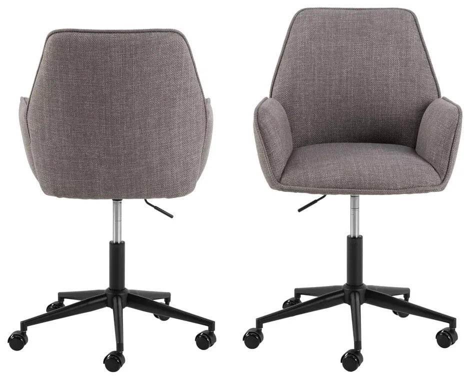 Сив офис стол Glenda – Actona