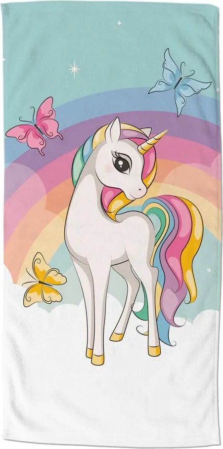 Детска кадифена плажна кърпа 75x150 cm Dash – Good Morning