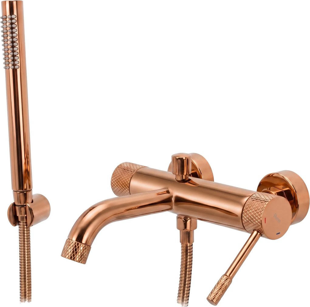 Смесител за вана Rea Venti Brush Copper