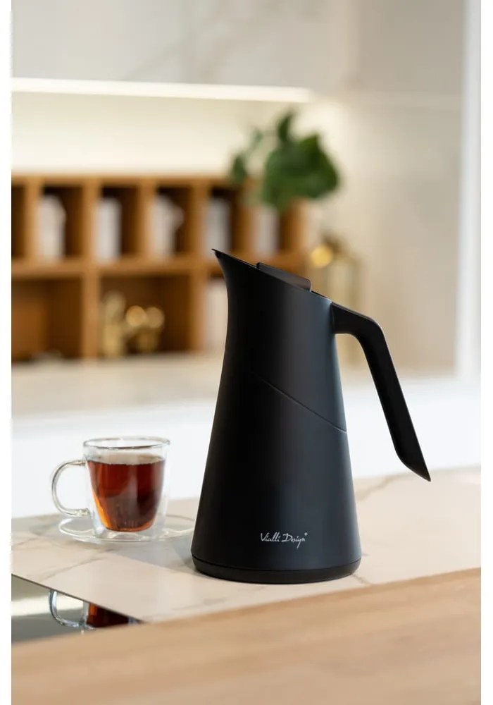 Черен термос 1 l Soho – Vialli Design