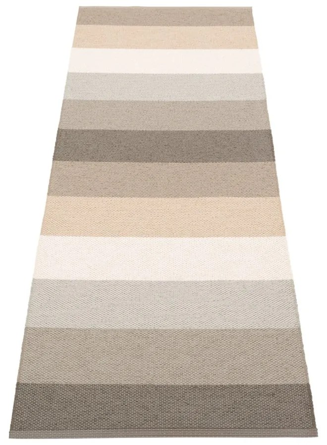 Сива и бежова пътека за открито и закрито 70x200 cm Molly Clay – Pappelina