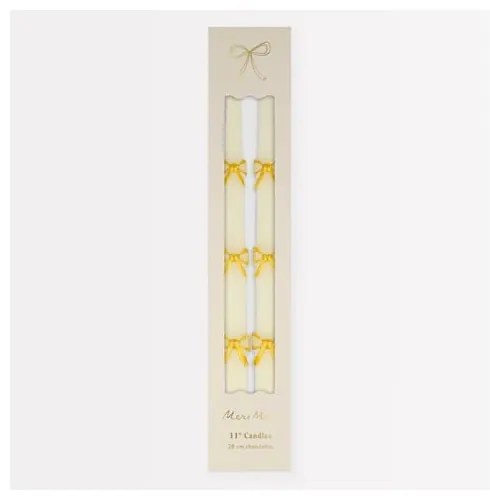 Свещи в комплект от 2 бр. време за горене 5 h Bow - Meri Meri