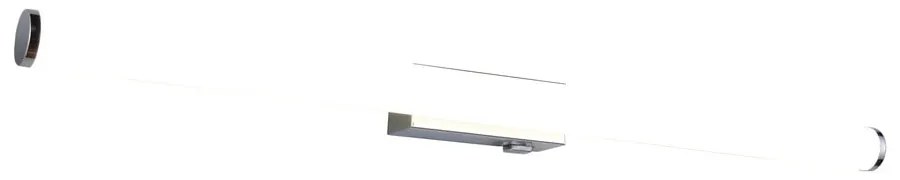 LED стенна лампа в лъскаво сребристо Mattimo – Trio