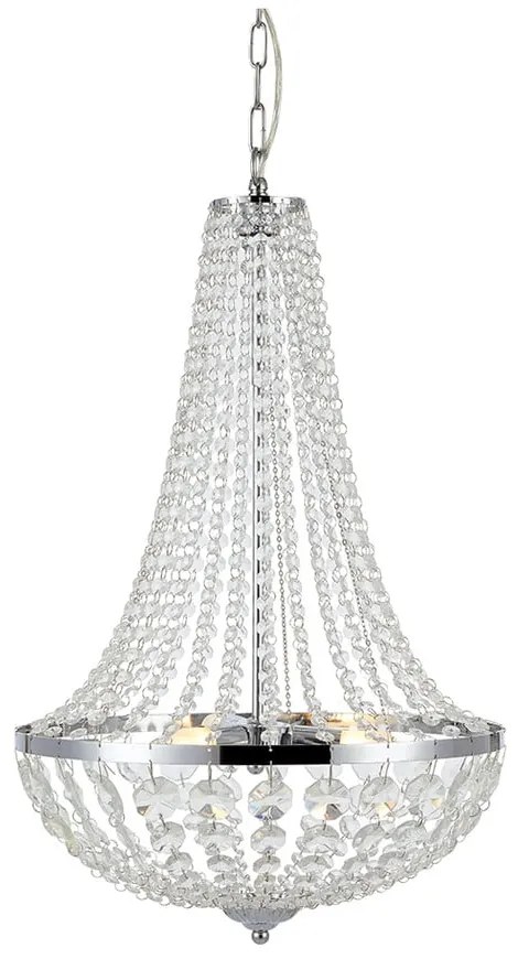 Висящо осветително тяло в сребрист цвят ø 40 cm Gränsö – Markslöjd