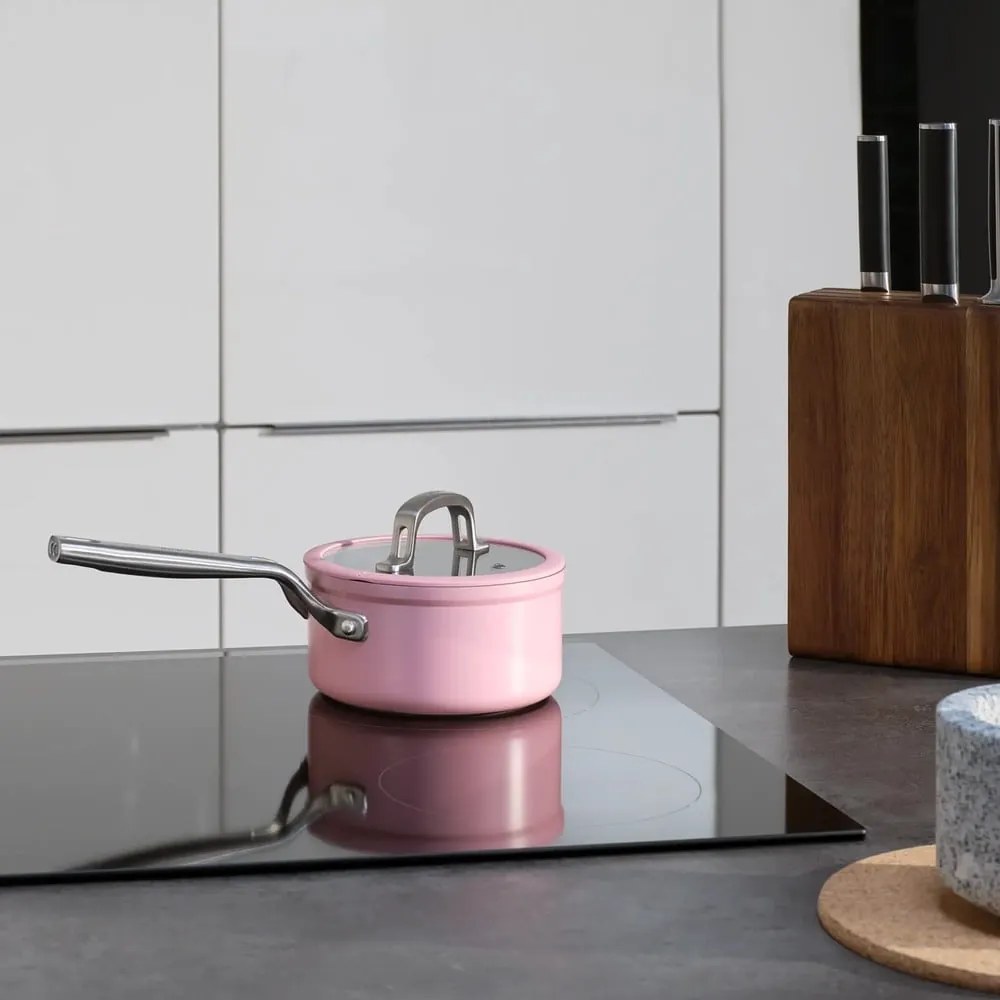 Гърне с капак/с керамично покритие подходящо за индукционен котлон 1,3 l Meda 3.0 – FABINI