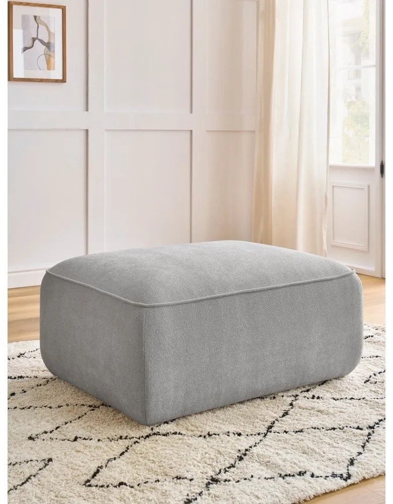 Светлосива табуретка Zephyr – Bobochic Paris