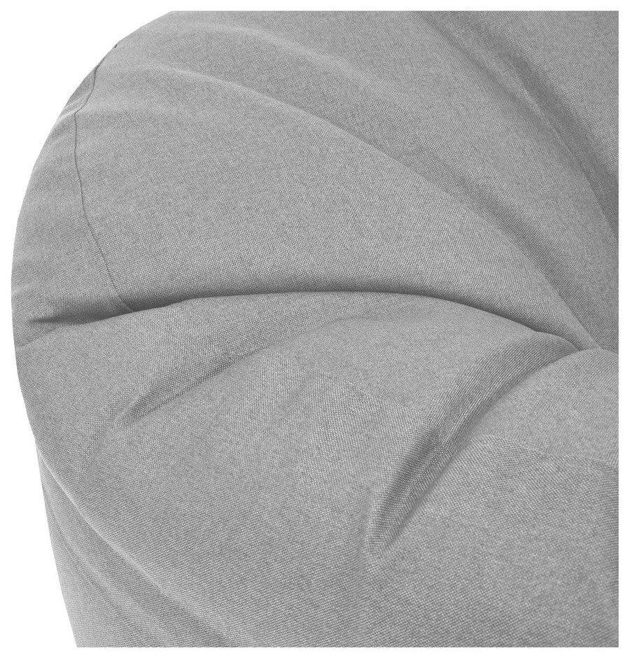 Сиво-бежов пуф Roll 135 – SLOWDOWN