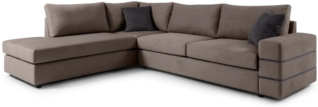 Ъглов диван Holmes-Mocca-Left