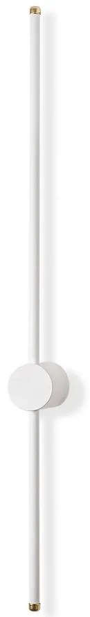 Бяла LED стенна лампа ø 7 cm Sword – Opviq lights