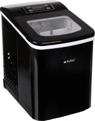 Домашна машина за лед (Ледогенератор) Ruhhy — Капацитет 12 кг/24ч, с LCD дисплей и таймер