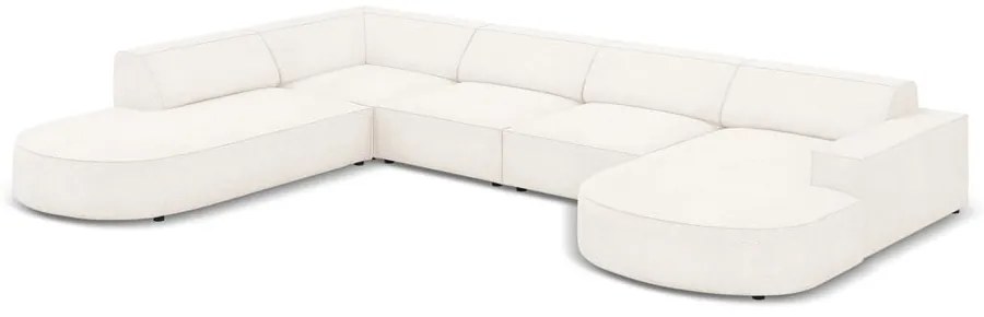 Бежов ъглов диван (ляв ъгъл) Jodie - Micadoni Home