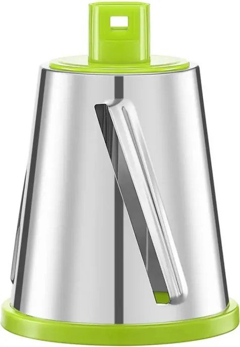 Ръчно ренде с 3 сменяеми приставки Kinghoff KH 1960, Неръждаема стомана, Бял/Зелен