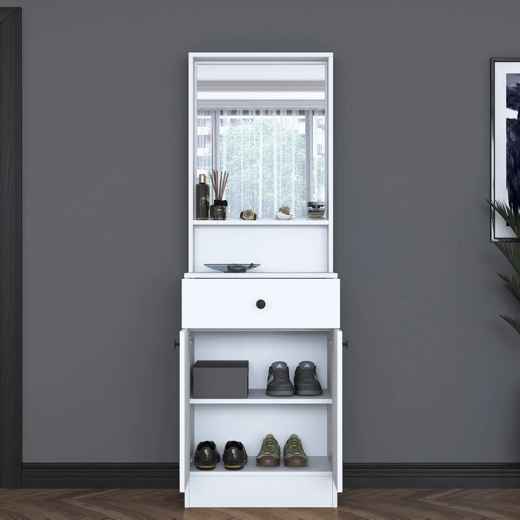 Портманто P6, цвят Бял