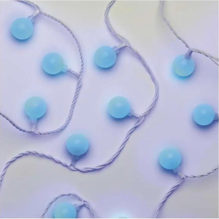 LED външен гирлянд 40xLED/9m IP44 син