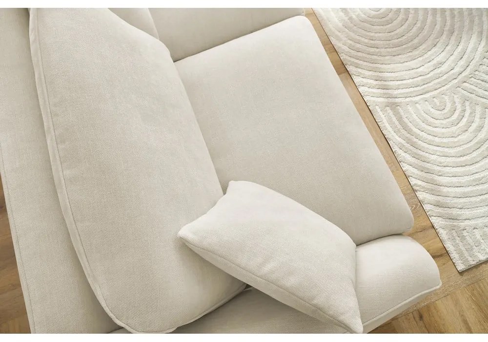 Бежов разтегателен диван 235 cm Cezanne – Bobochic Paris