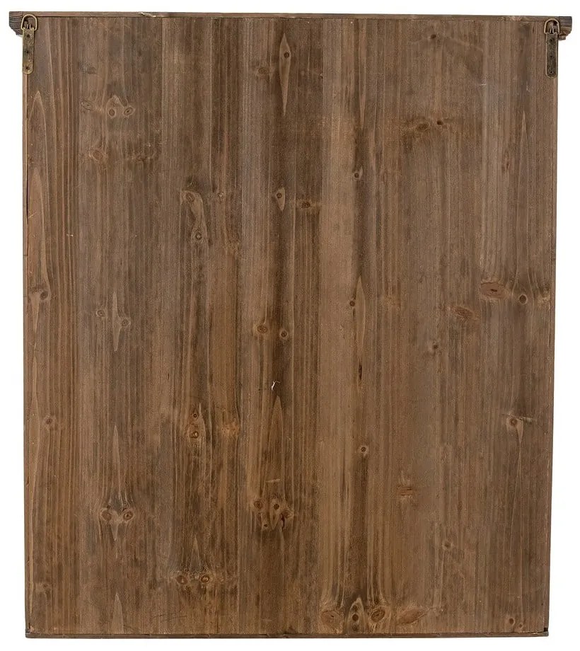 Синя висяща витрина от масивна ела 81x91 cm Hazem – Bloomingville