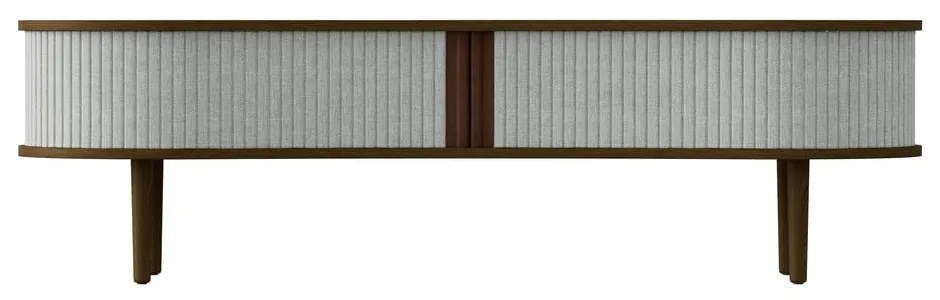 ТВ масичка в сиво-кафяво от дъб 140x40 cm Audacious - UMAGE