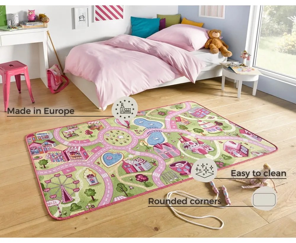 Детски килим , 200 x 300 cm Sweet Town - Hanse Home