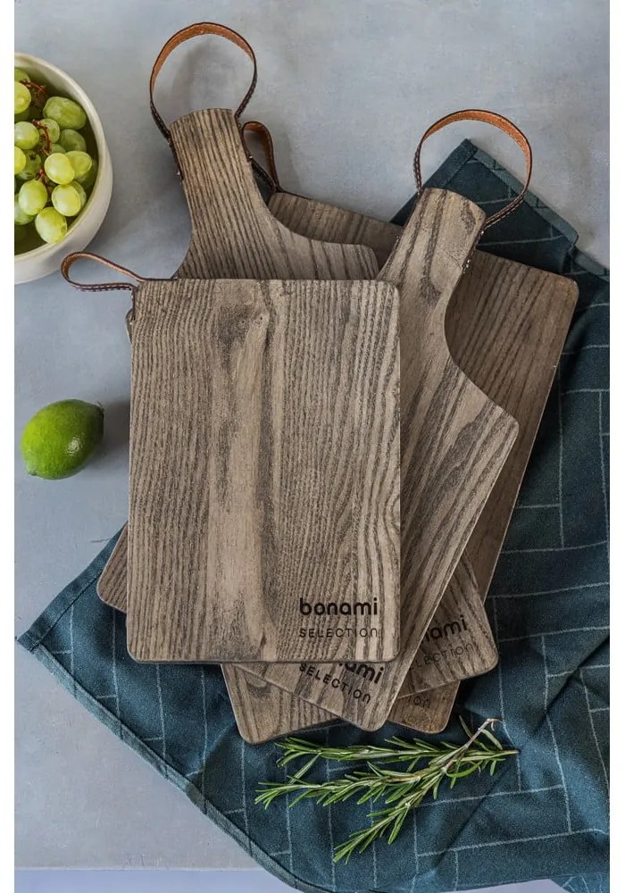 Дървена дъска за рязане 33 x 23 cm Rustic – Bonami Selection