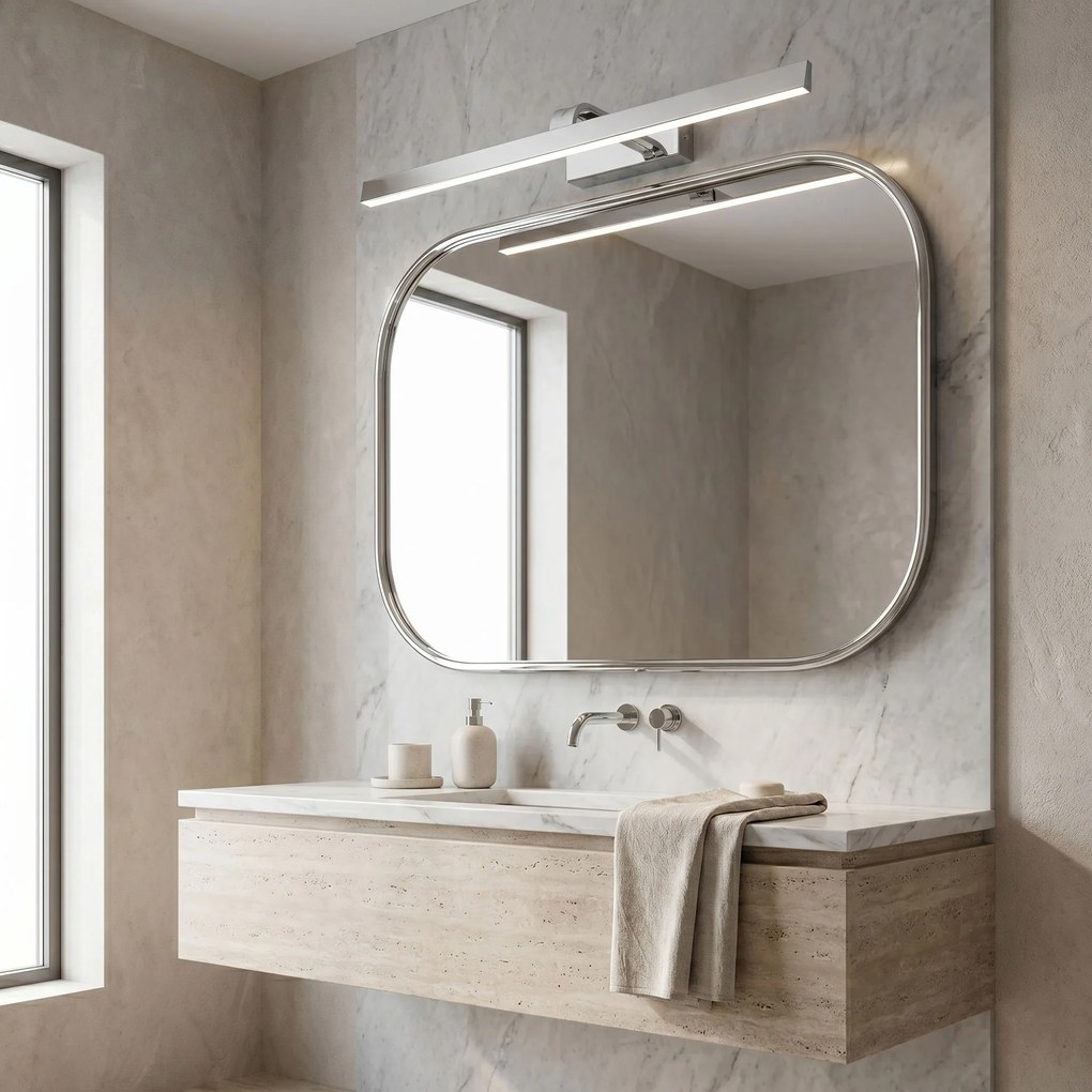 LED аплик за баня SWE003-1W 73cm CHROME