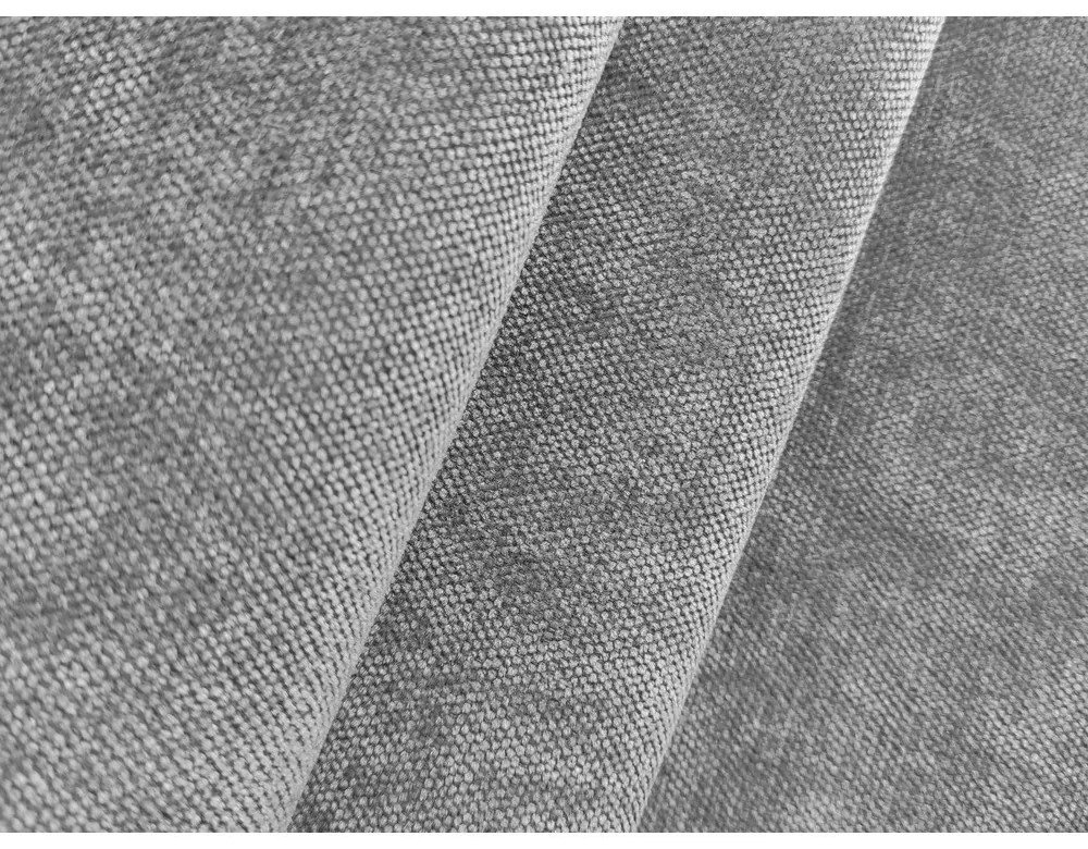 Светлосив шенилов разтегателен ъглов диван с място за съхранение (ляв ъгъл) Lilo – Makamii