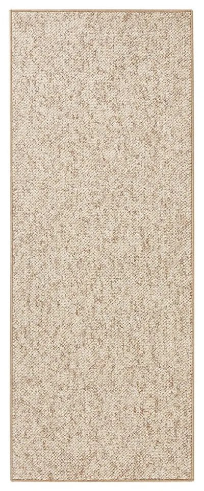 Светлокафява пътека 80x300 cm Wolly – BT Carpet