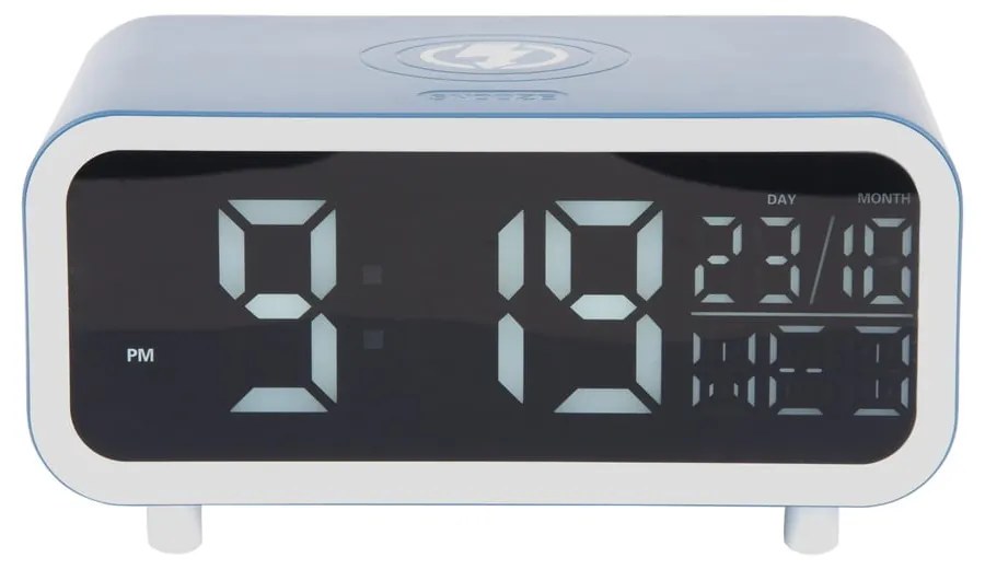 Дигитална аларма с безжично зарядно Chunky LED – Karlsson