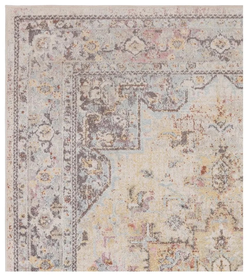 Кремав килим 200x290 cm Flores – Asiatic Carpets