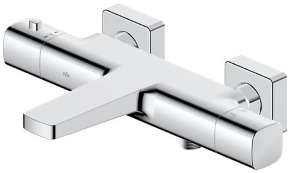 KFA Armatura 5754-010-00 - Термостатичен смесител за вана MALAGA, лъскав хром