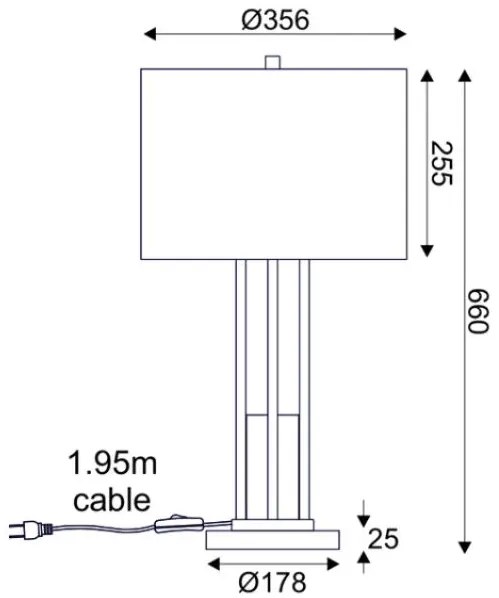 Настолна лампа Belize