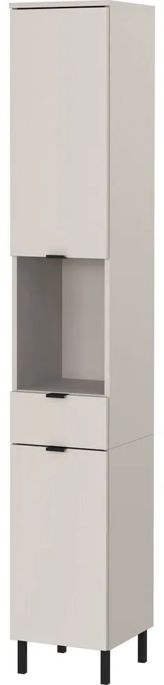 Кремав висок тесен шкаф за баня 30x190 cm Arcena – Germania