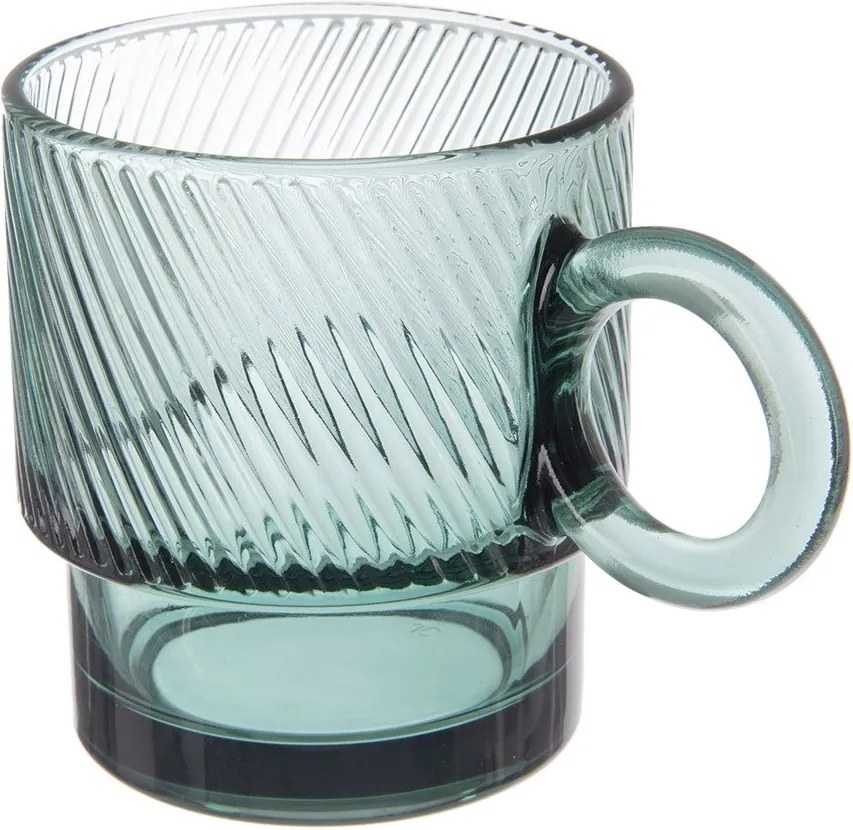 Зелена стъклена чаша 310 ml Verde – Orion