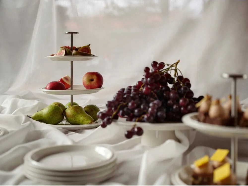 Порцеланова стойка за десерти Eau – Zone