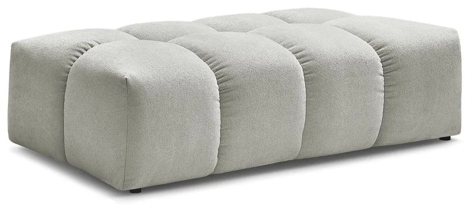 Светлосива шенилова табуретка Everest – Bobochic Paris