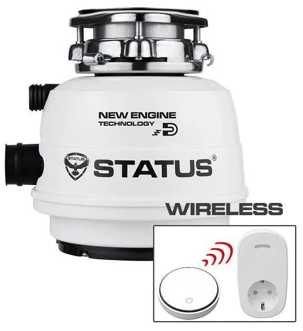 Status Next 200 Wireless Мелница за хранителни отпадъци Диспозер
