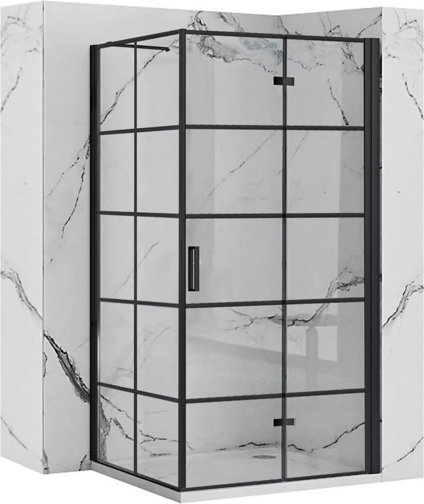 Душ кабина Rea Molier Black 100x90