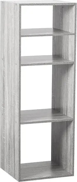 Рафт 5five Mix'n Modul, 2+2 отделения, MDF, 35x32x101 cm - Сив