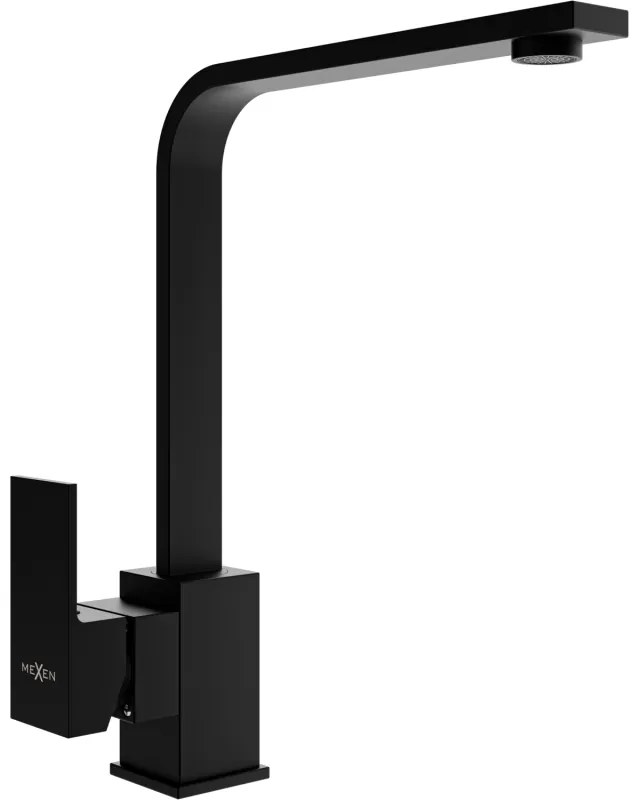 Mexen Rita кухненски батерия, черна - 670300-70