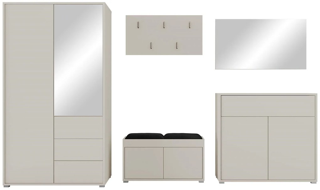 Мебели за антре Gesita V-Skouro gkri - Mpez