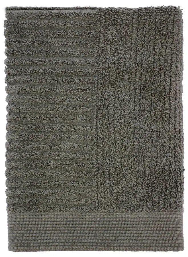 Памучна кърпа от тери в цвят каки 50x70 cm Classic – Zone