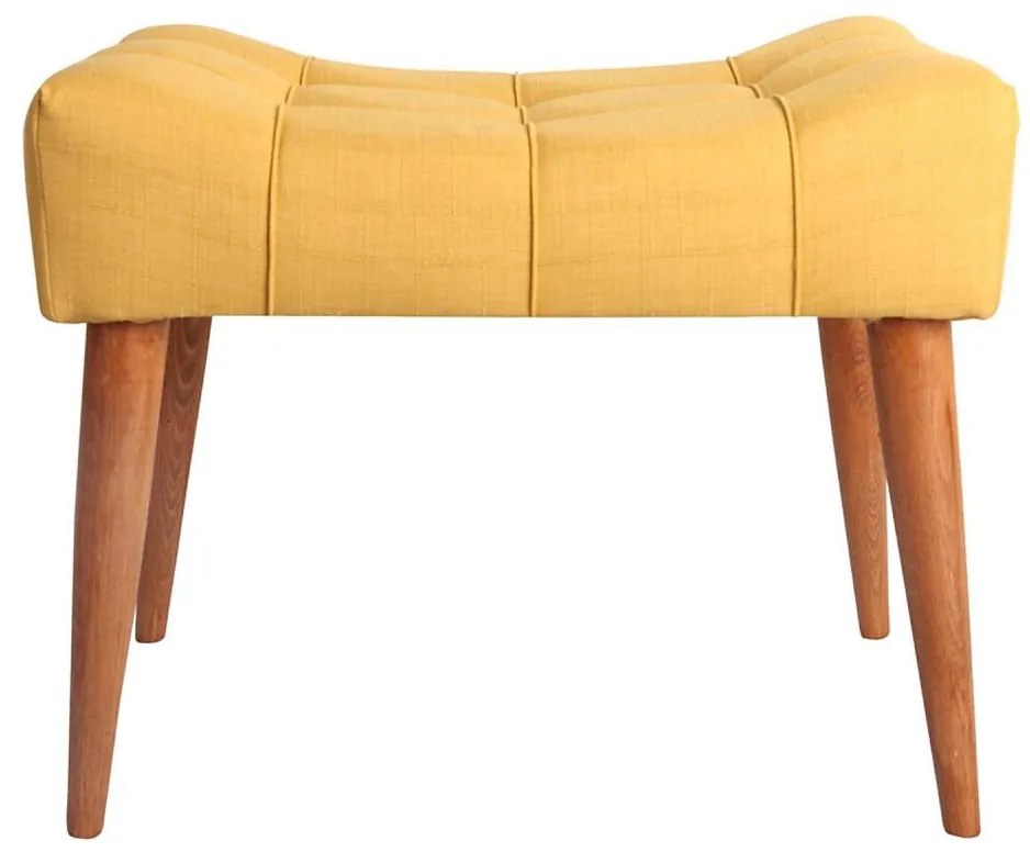 Табуретка LUMI 40x58 см жълта