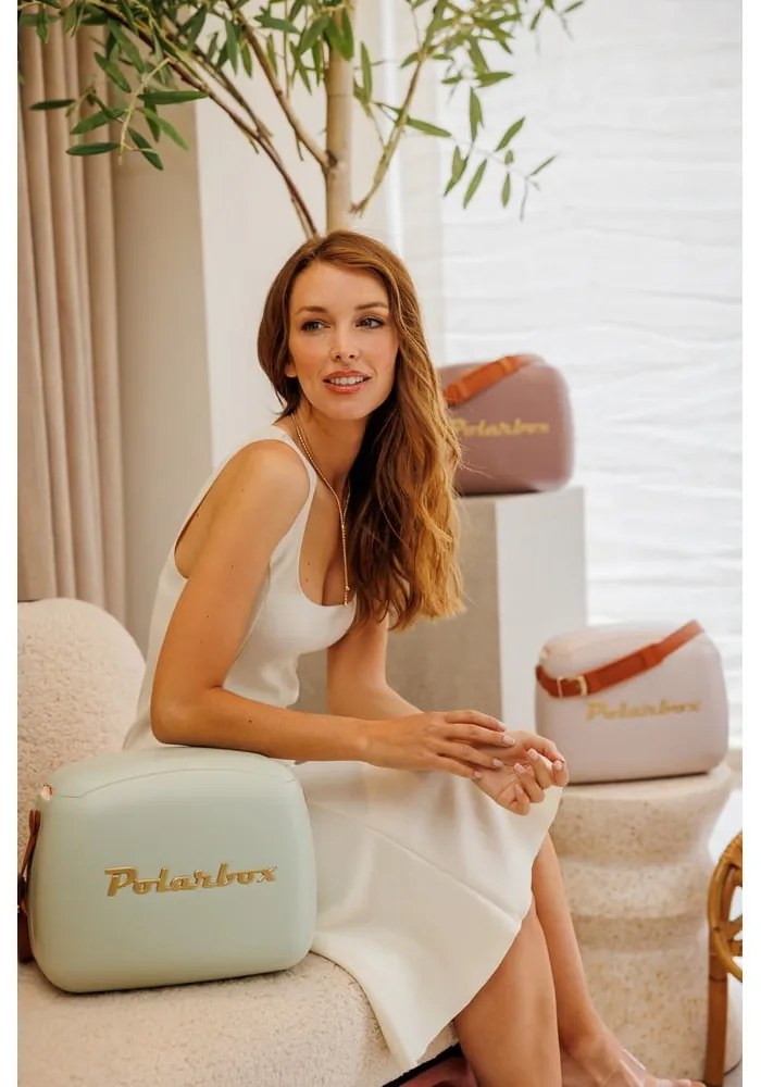 Сиво-зелена хладилна чанта 6 l Classic Gold – Polarbox
