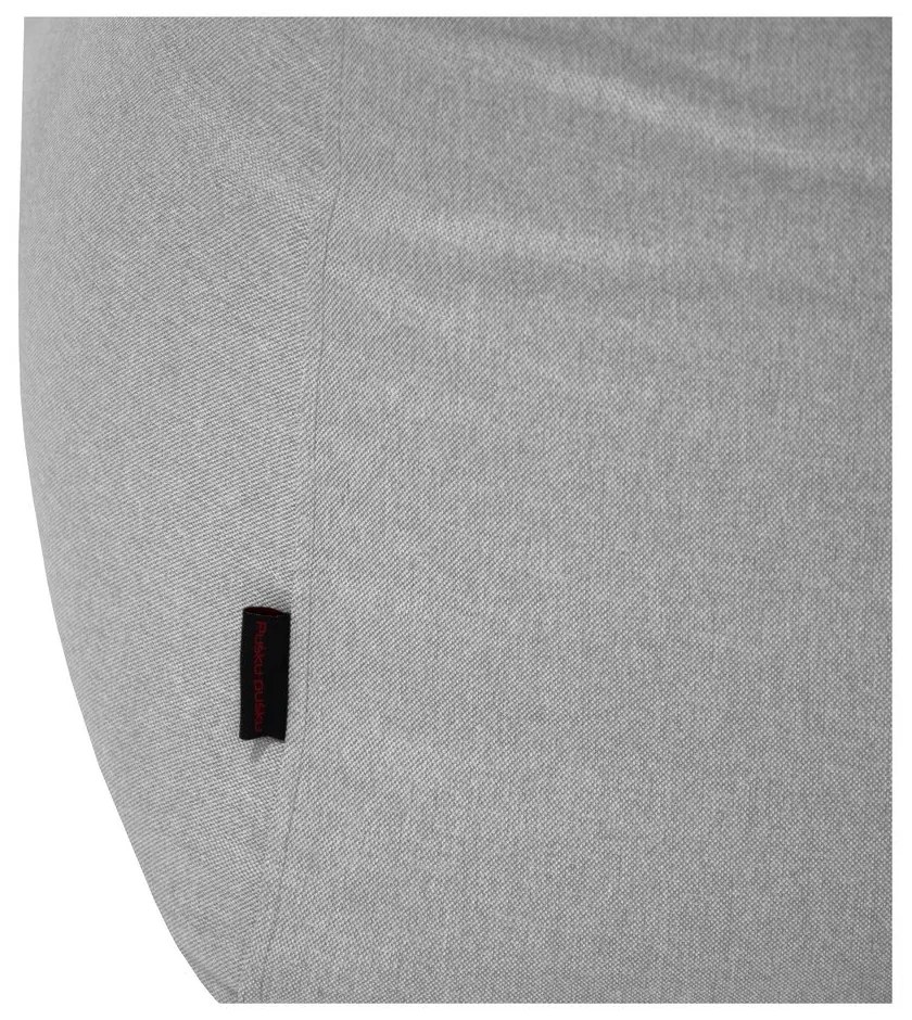 Светлосив пуф Seat 100 Lounge – SLOWDOWN